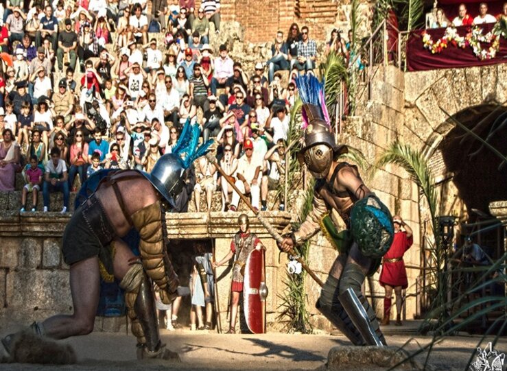 El lunes se ponen a la venta las entradas para la Gladiatura y Concierto Una de Romanos