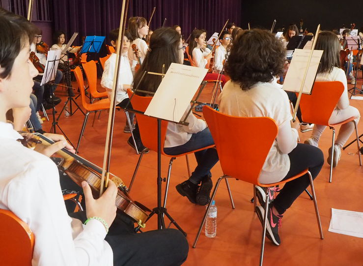 Unos 120 jvenes msicos se inscriben en las orquestas Infantil y Juvenil de Extremadura