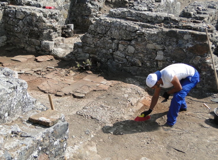Concluye fase de actuacin para limpieza arqueolgica de la Villa romana de La Cocosa 