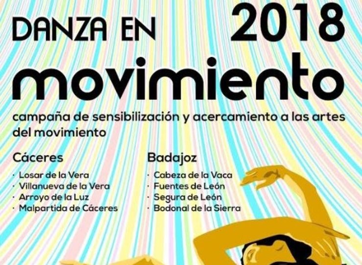 La campaa Danza en Movimiento 2018 recorre ocho municipios extremeos
