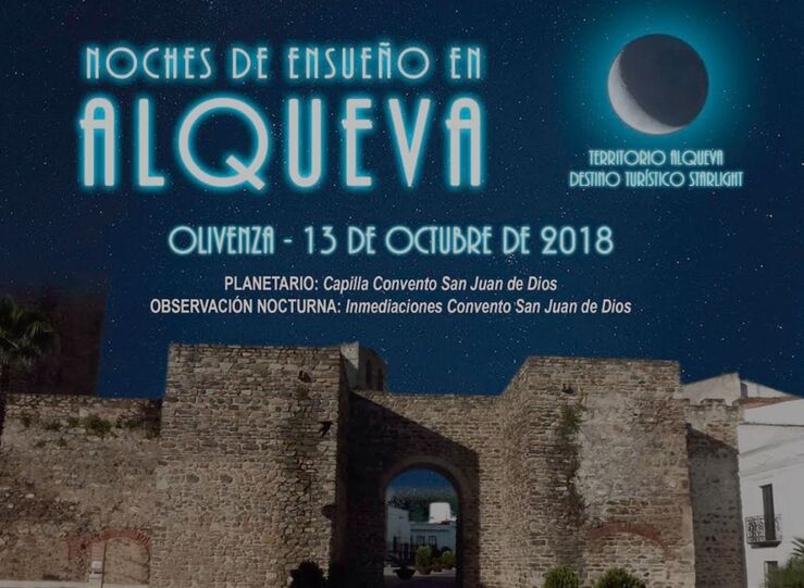Noches de ensueo en Alqueva acercar la astronoma a los ciudadanos de Olivenza