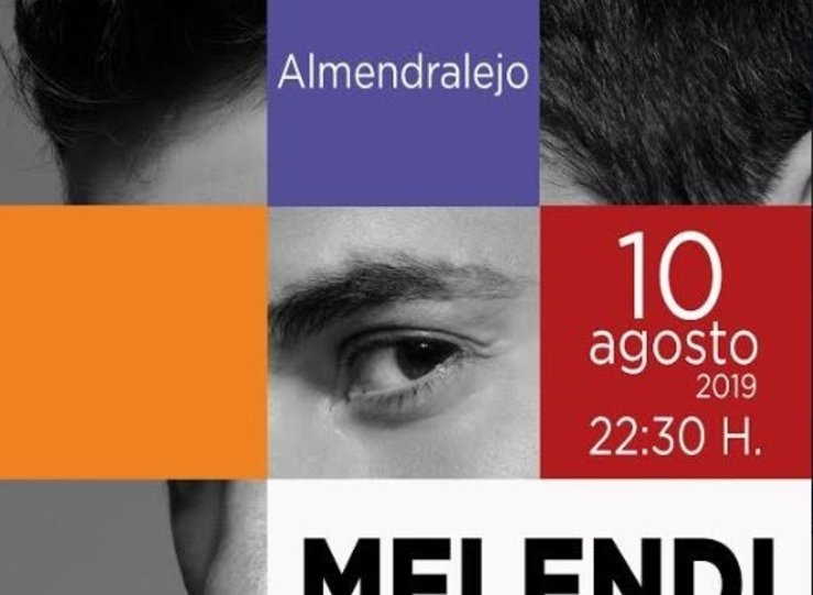 Melendi ofrecer un concierto el 10 de agosto en la Plaza de Toros de Almendralejo