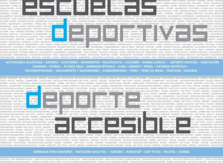 Escuelas Deportivas Municipales de Cceres abren plazo preinscripcin para curso 20192020