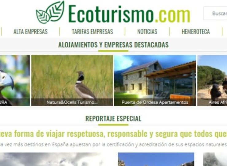 Ecoturismocom estrena versin online para convertirse en referencia del sector