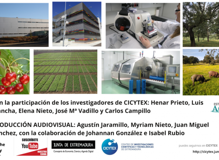 Cicytex publica en Youtube un vdeo sobre viabilidad regados sostenibles en Extremadura