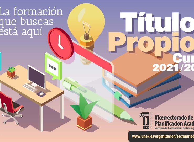 La Universidad de Extremadura lanza una nueva oferta de Ttulos Propios