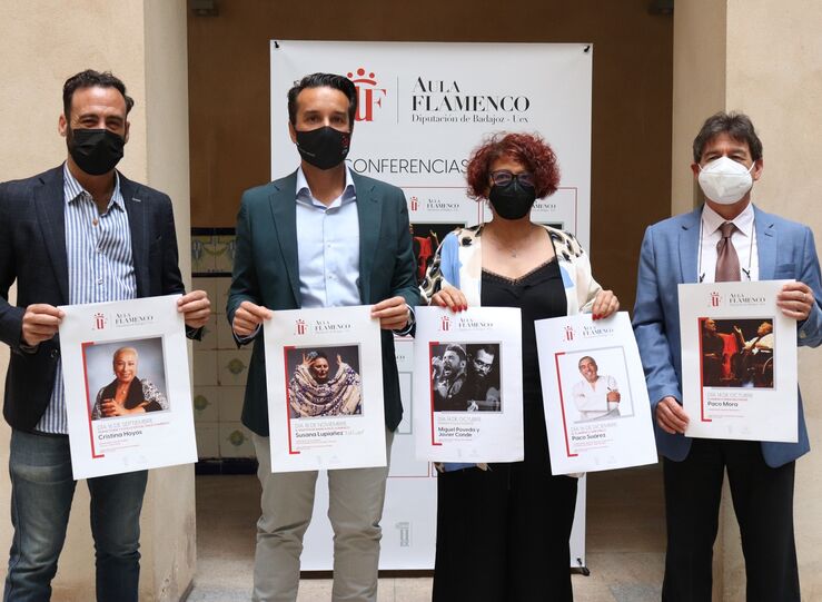 Cristina Hoyos Paco Mora La Lupi y Paco Surez componen cartel III Aula de Flamenco
