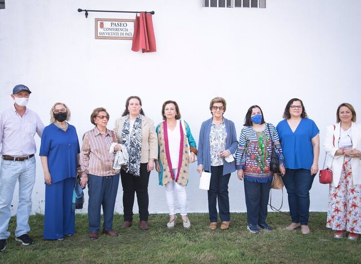 Conferencia de San Vicente de Pal ya tiene su paseo en Mrida como reconocimiento