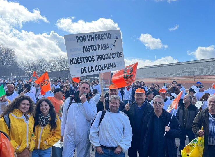 Apicultores extremeos se manifiestan en Madrid para reclamar soluciones para el sector
