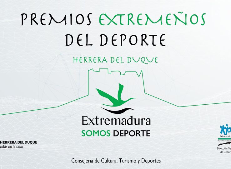 Premios Extremeos del Deporte 2021 se entregan este mircoles en Herrera del Duque