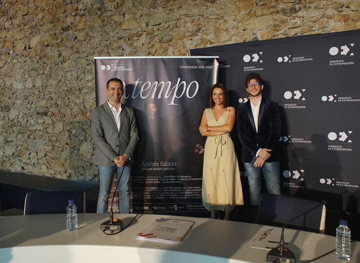 La Orquesta de Extremadura presenta su temporada 20232024