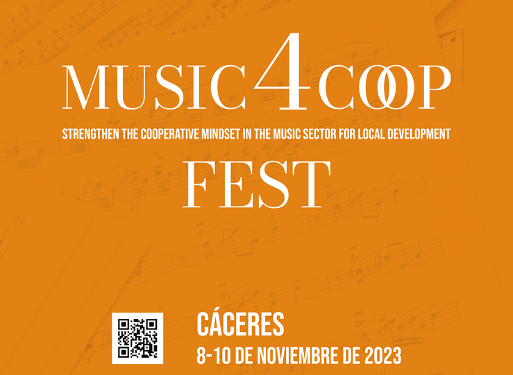 Cceres ser el nuevo epicentro cooperativo musical de Europa del 8 al 10 de noviembre
