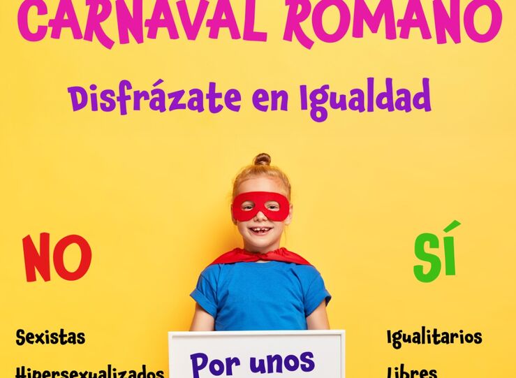 Campaa del Ayuntamiento de Mrida para que los disfraces rompan estereotipos de gnero