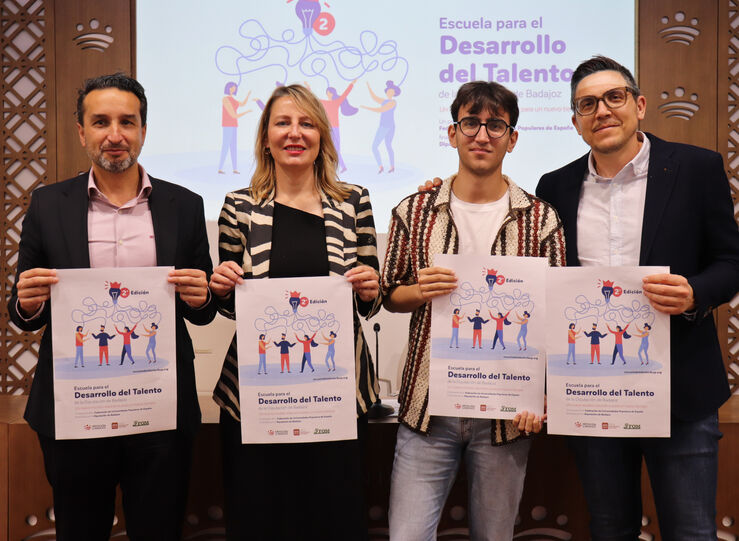 La Diputacin de Badajoz inicia la II edicin de la Escuela para el Desarrollo del Talento