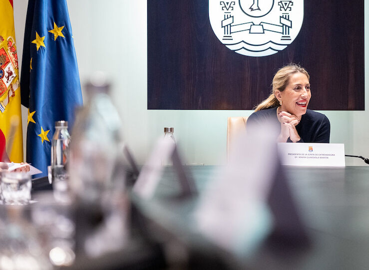 Guardiola espera que Pedro Snchez anuncie la prrroga de CN Almaraz en acto de Mrida