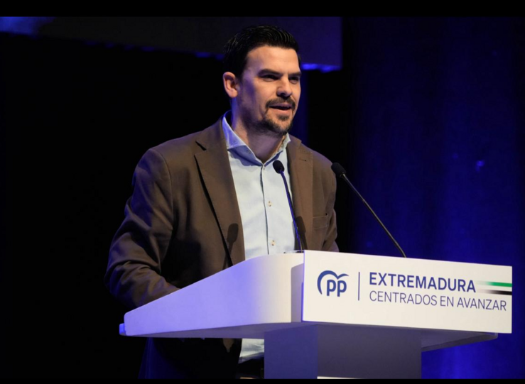 Santi Amaro ser el candidato del PP a la Alcalda de Mrida en las municipales de 2027