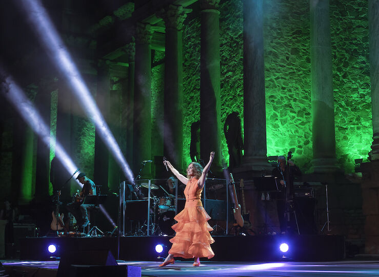 Ana Beln abre por todo lo alto la dcima edicin del StoneMusic Festival de Mrida