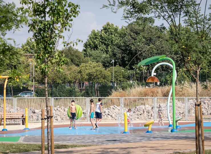 La Ciudad de la Infancia de Mrida abre su zona de juegos acuticos