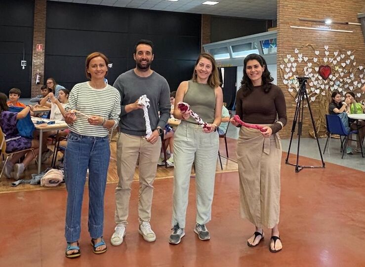 Jvenes de Villafranca de los Barros participan en talleres sensibilizacin medioambiental