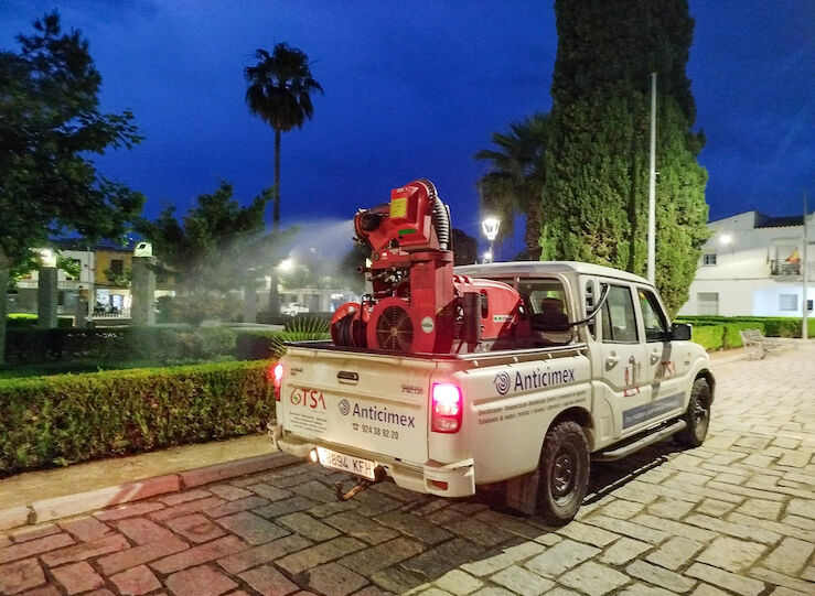 Diputacin inicia primeros tratamientos del Plan Accin frente a Mosquitos en Vegas Altas