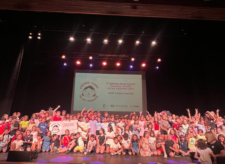 CEIP Castra Caecilia premiado en I programa Cceres ciudad de valientes contra acoso
