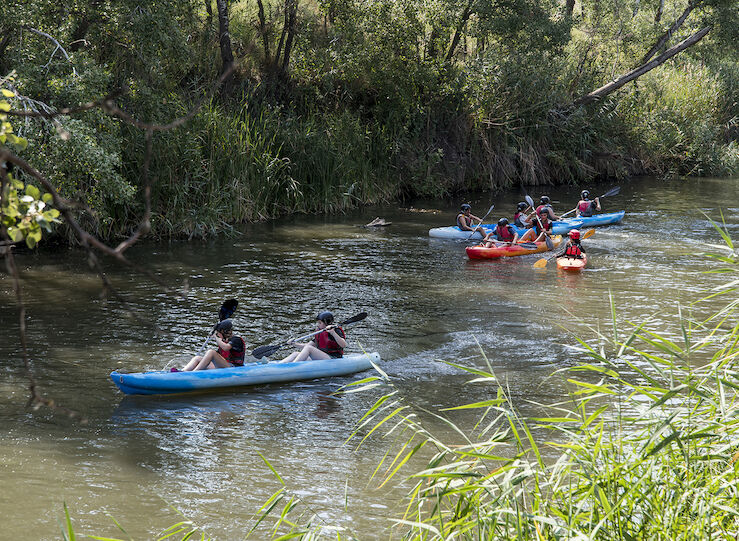 Menores con y sin discapacidad participan en un campamento inclusivo de ONCE en Hervs