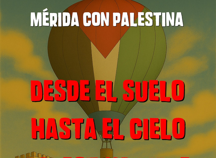 Un globo aerosttico se elevar en el Acueducto de los Milagros de Mrida por Palestina