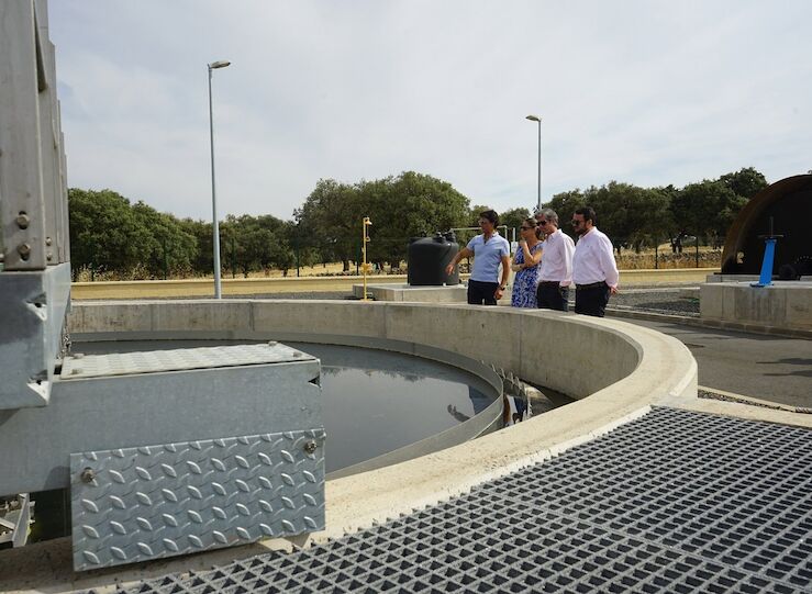 Promedio asume la gestin de la depuradora de Nogales tras su periodo de pruebas
