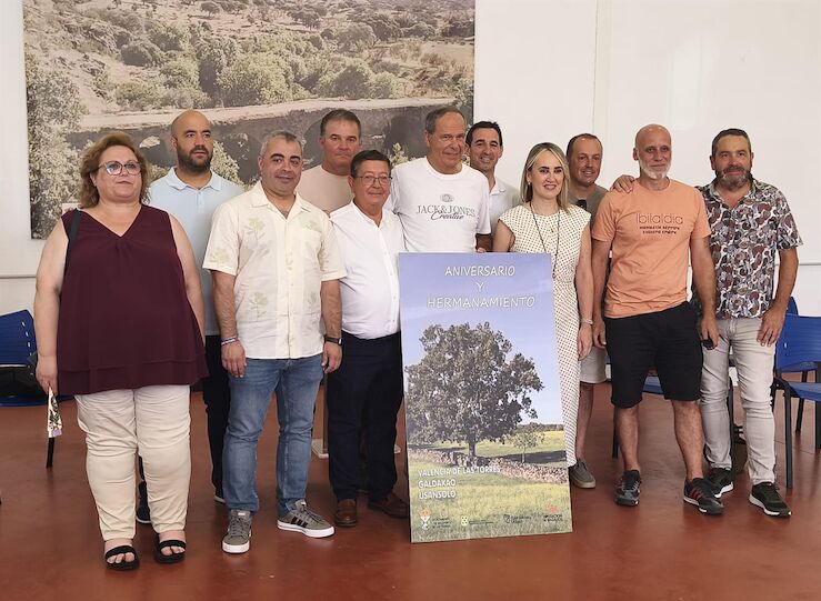 Galdakao visita a Valencia de las Torres para celebrar 27 aniversario de su hermanamiento