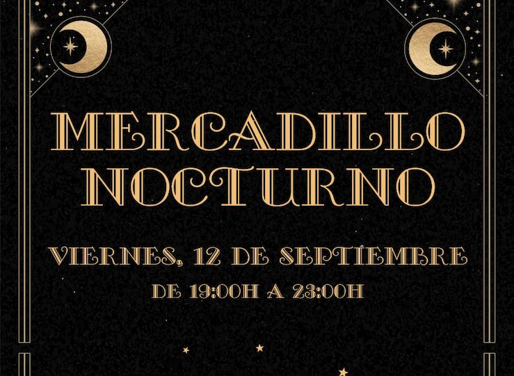 Mrida contar este viernes con un mercadillo extraordinario nocturno