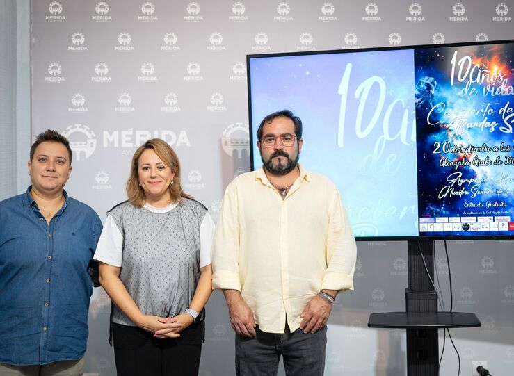 Agrupacin Musical Ntra Seora de la Paz de Mrida celebra sus 10 aos con un concierto