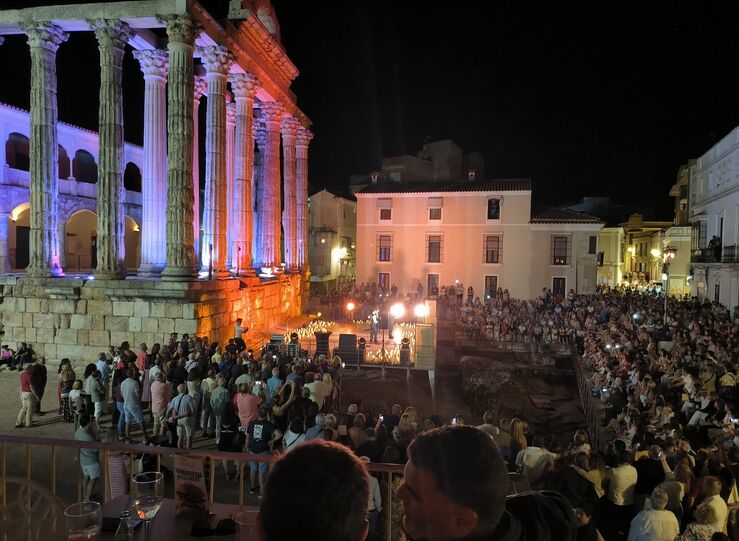 Mrida celebra las Noches del Patrimonio con las plazas para sus visitas guiadas agotadas