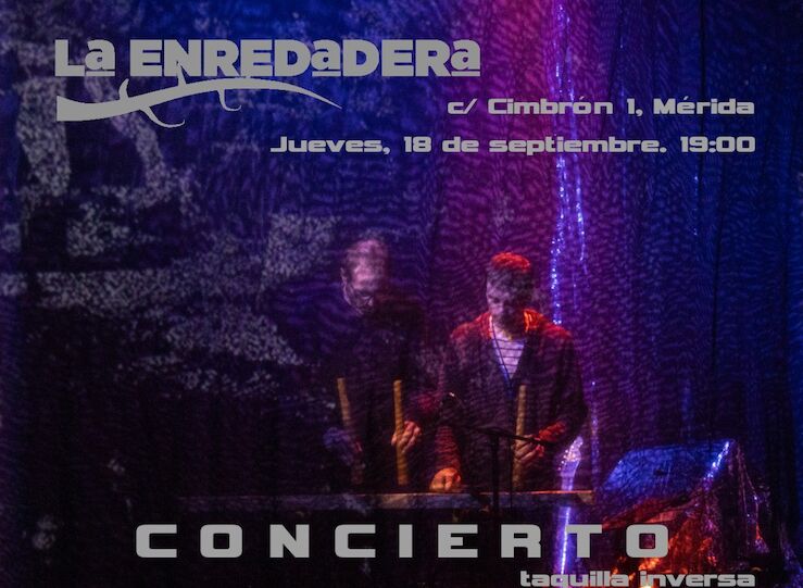 Concierto gratuito de msica tradicional vasca y electrnica en La Enredadera en Mrida