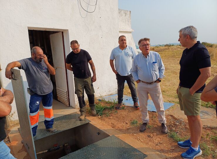 Finalizan las obras modernizacin del sistema de abastecimiento de agua de Vegaviana