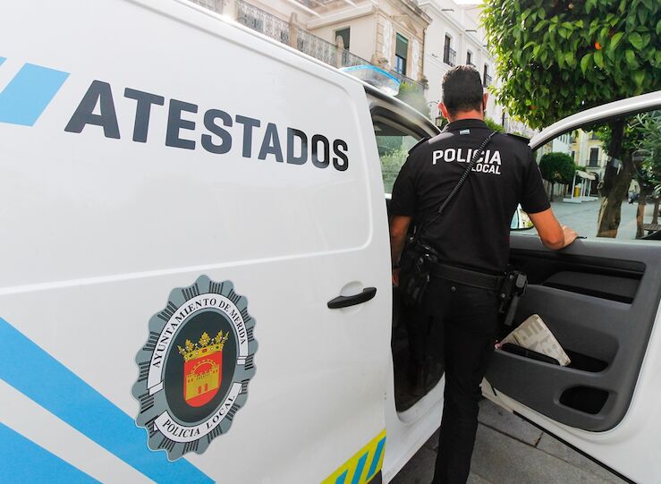 Polica Local de Mrida realiz la pasada semana 17 atestados en mbito de seguridad vial
