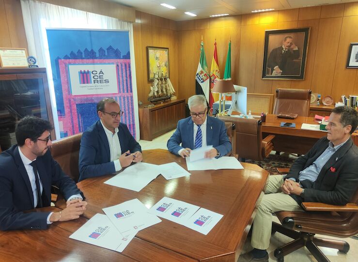 Universidad de Extremadura se adhiere al manifiesto de apoyo a candidatura de Cceres 2031