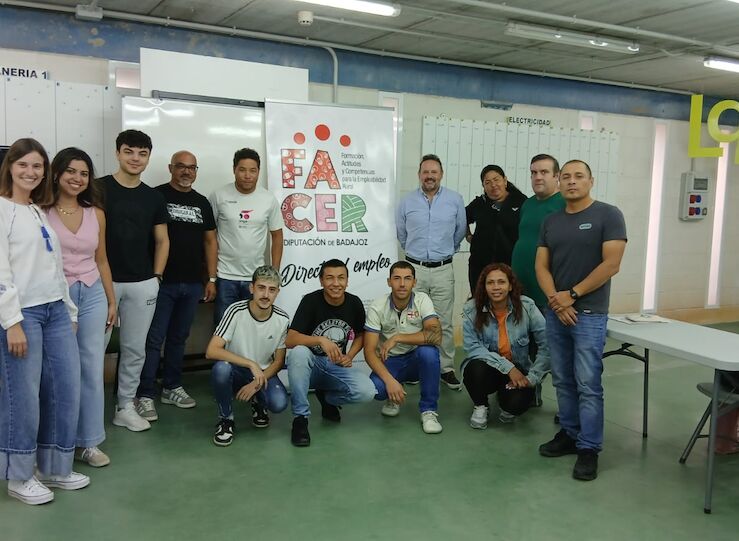 El Proyecto FACER de Diputacin imparte en Los Santos una nueva accin formativa