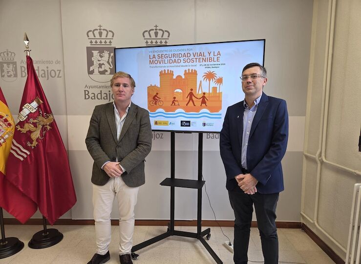 Encuentro de ciudades por la seguridad vial y movilidad sostenible llega a Badajoz