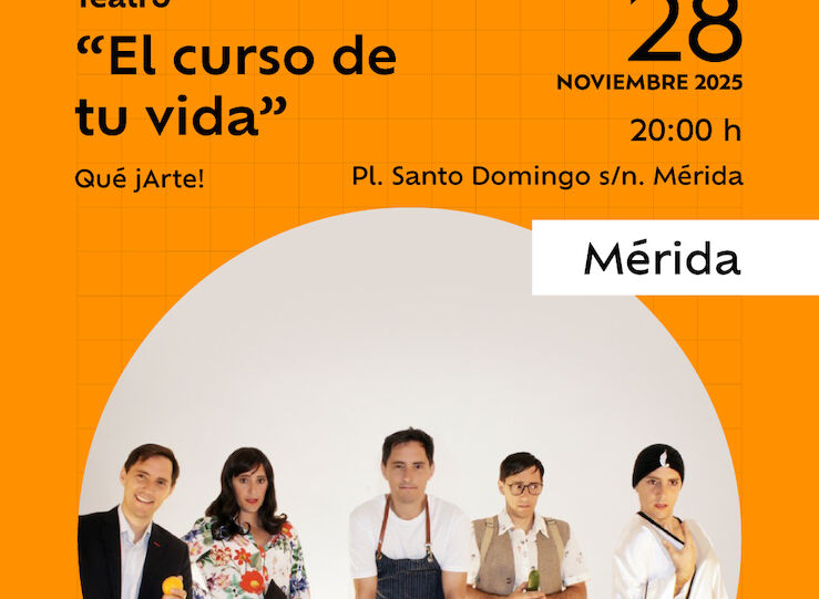 La obra teatral El curso de tu vida recala en Mrida protagonizada por Bernardo Rivera