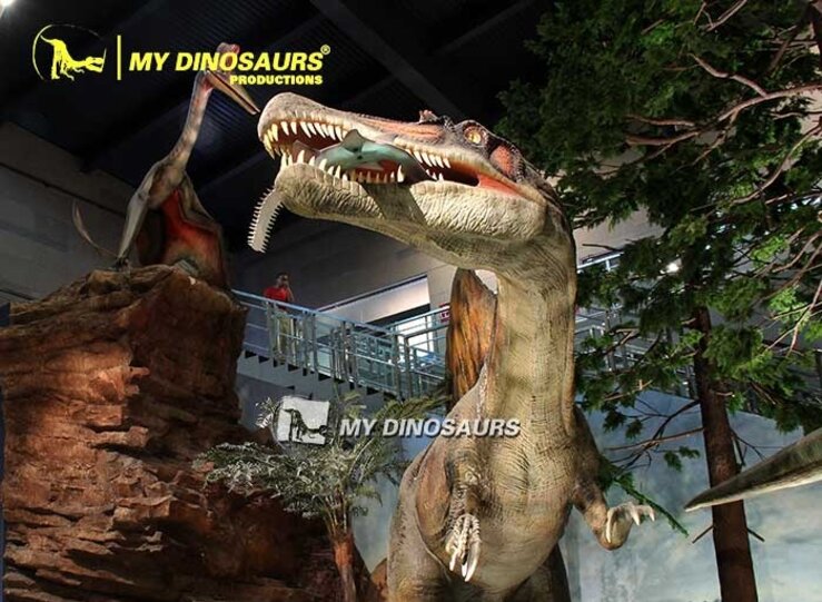 Cmo los dinosaurios animatrnicos acercan la prehistoria al pblico moderno