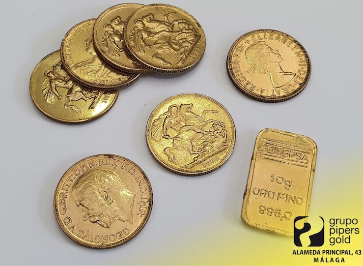 Pipers Gold lidera la compra de oro y plata en Mlaga