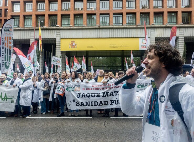 Los mdicos convocan cuatro jornadas de huelga para reclamar un Estatuto Marco propio