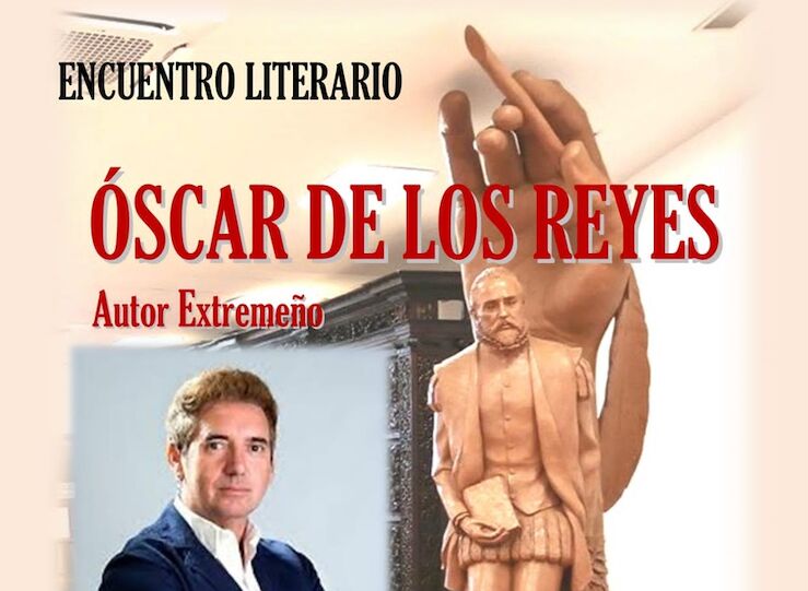 El novelista extremeo scar de los Reyes presenta en Mrida su novela Rastro de Sangre 