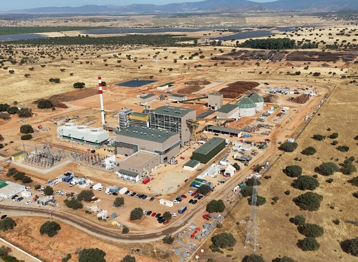 Acciona comienza a inyectar a la red energa renovable de la planta de biomasa de Logrosn