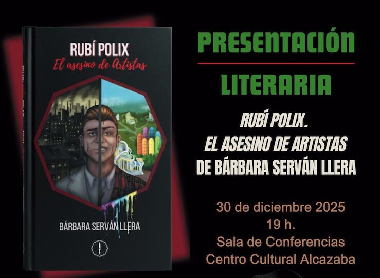 Brbara Servn presentar su novela negra Rub Polix El Asesino de Artistas en Mrida