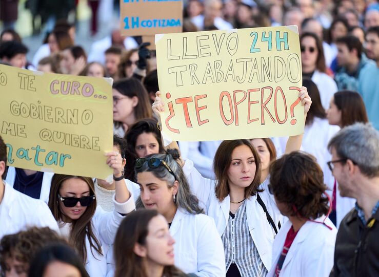Los mdicos vuelven a la huelga esta semana para exigir un Estatuto Marco propio