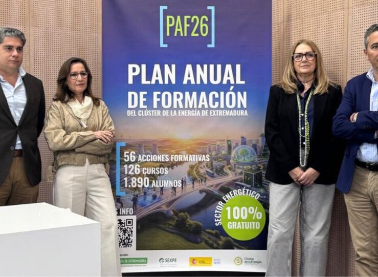 56 acciones formativas en II Plan Formacin Anual del Clster de Energa de Extremadura