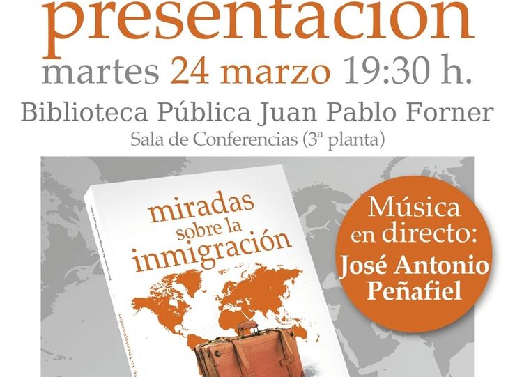 El libro Miradas sobre la inmigracin se presentar en la Biblioteca Municipal de Mrida