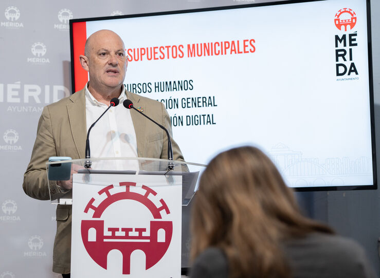 El Ayuntamiento de Mrida incrementa en un 382 la inversin en Recursos Humanos 