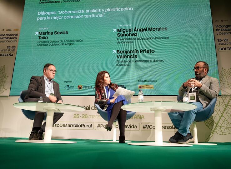 Morales reclama Ministerio del Mundo Rural y potenciar diputaciones contra despoblamiento